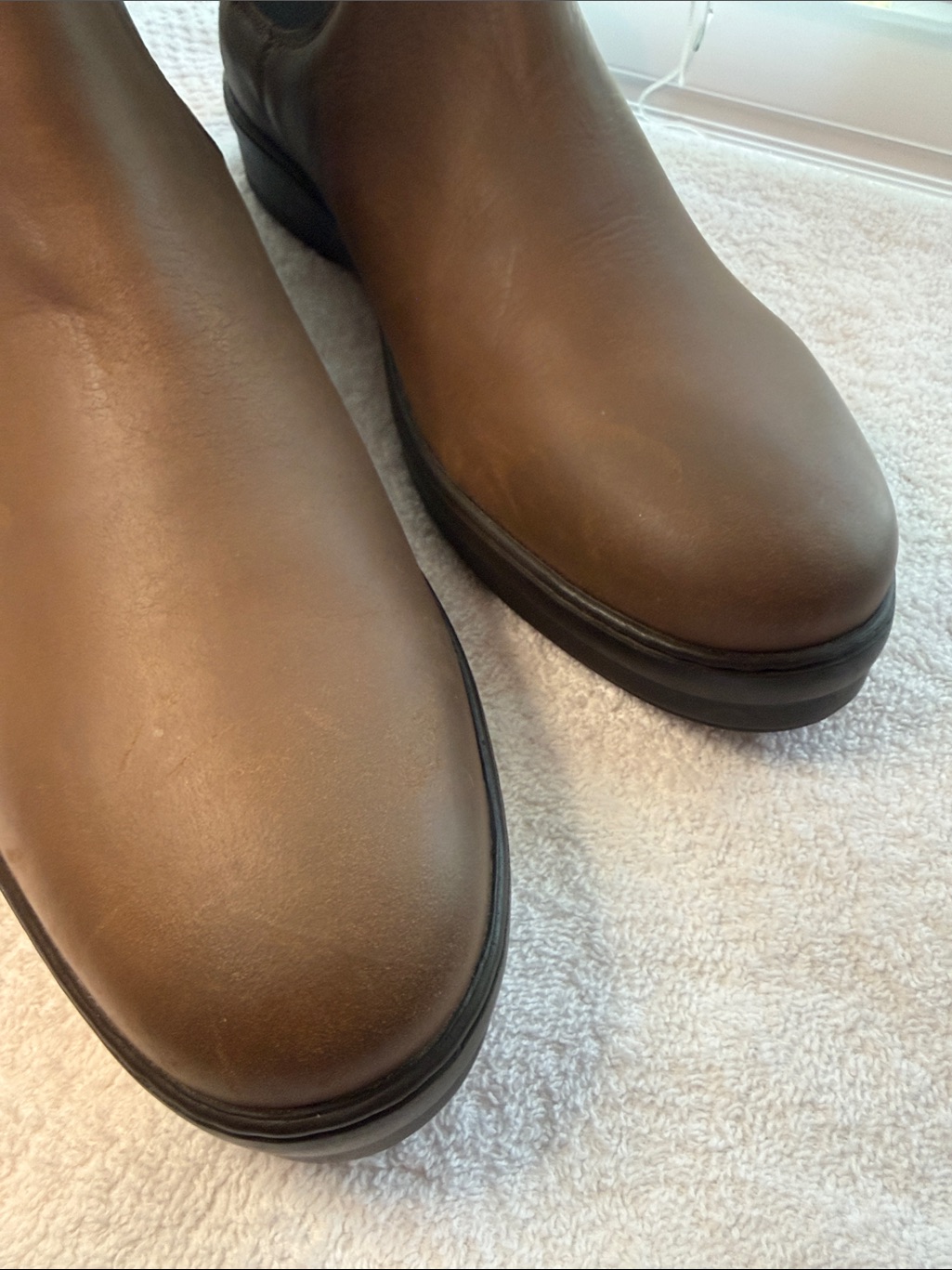 Men's Jack Erwin Brown Chelsea Boots - Sleek Slip-On Style — image 3 of 8
